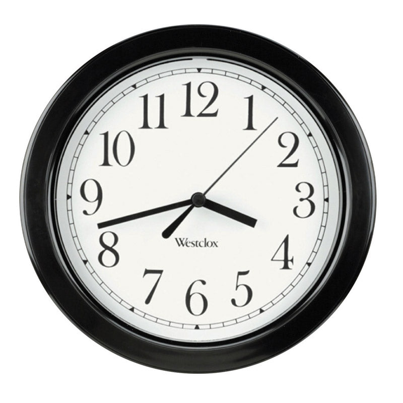 Westclox Wall Clock - Black