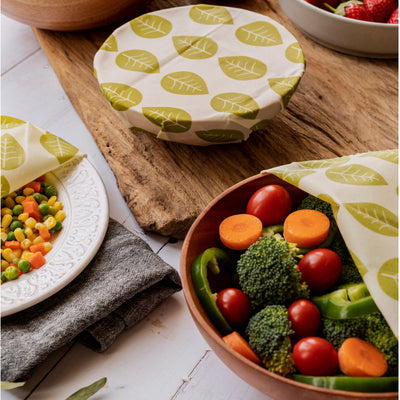 Danesco Vegan Wax Food Wraps - 3pk
