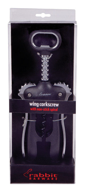 Rabbit Wing Corkscrew Black/SS