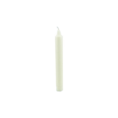 Danish Candle - 8 inch Crown stearin pk/30 : white