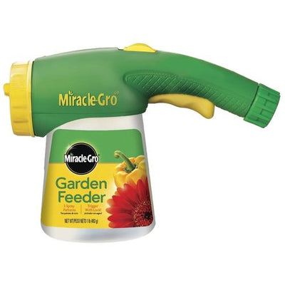 Miracle-Gro Garden Feeder Powder Organic Sprayer Starter Kit 1 lb