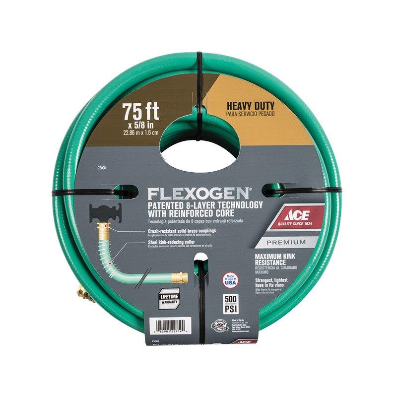 Ace 5/8"  Premium Grade Green Vinyl Hose