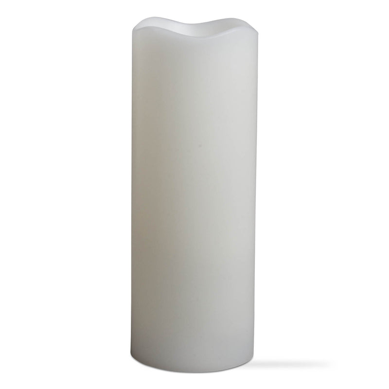 Tag LED Pillar Candle - Ivory
