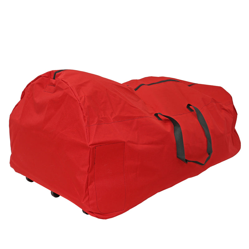 Red Rolling Tree Bag - 54.75"H