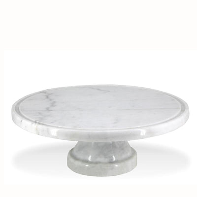 Natural Living Marble Cake Stand