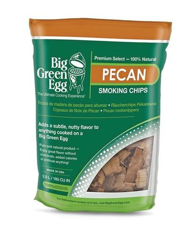 Big Green Egg Premium Kiln Dried Pecan Wood Smoking Chips