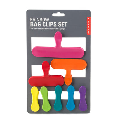 Rainbow Bag Clips - Assorted