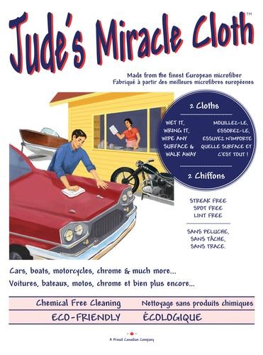 Jude's Miracle Cloth Car pk/2