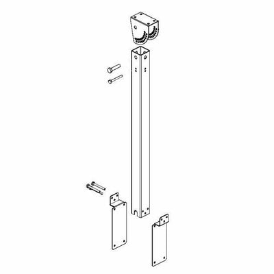 Bromic | Ceiling Mount Pole for Platinum and Tungsten Gas Models