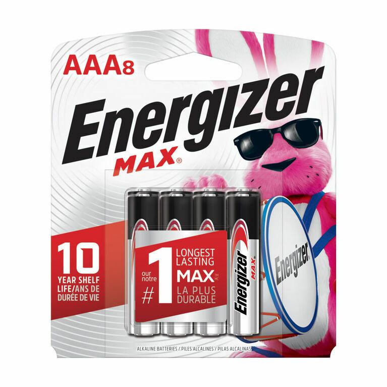 Energizer Max Battery AAA8