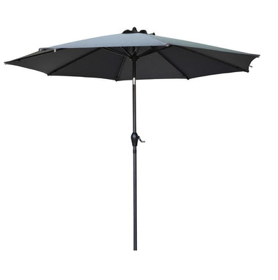 Gray 9' Olefin Umbrella