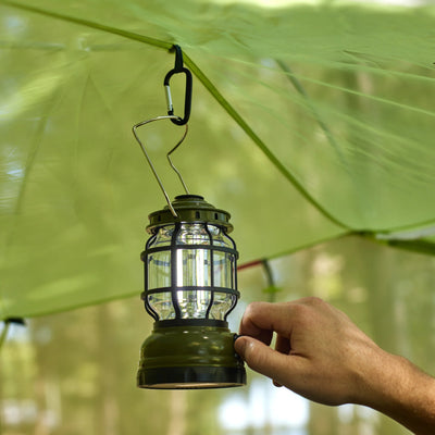 Gentlemen's Hardware Camping Lantern - Olive Green