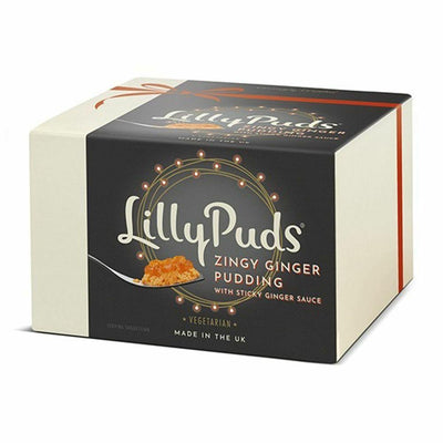 Lillypuds Zingy Ginger with Ginger Toffee Sauce