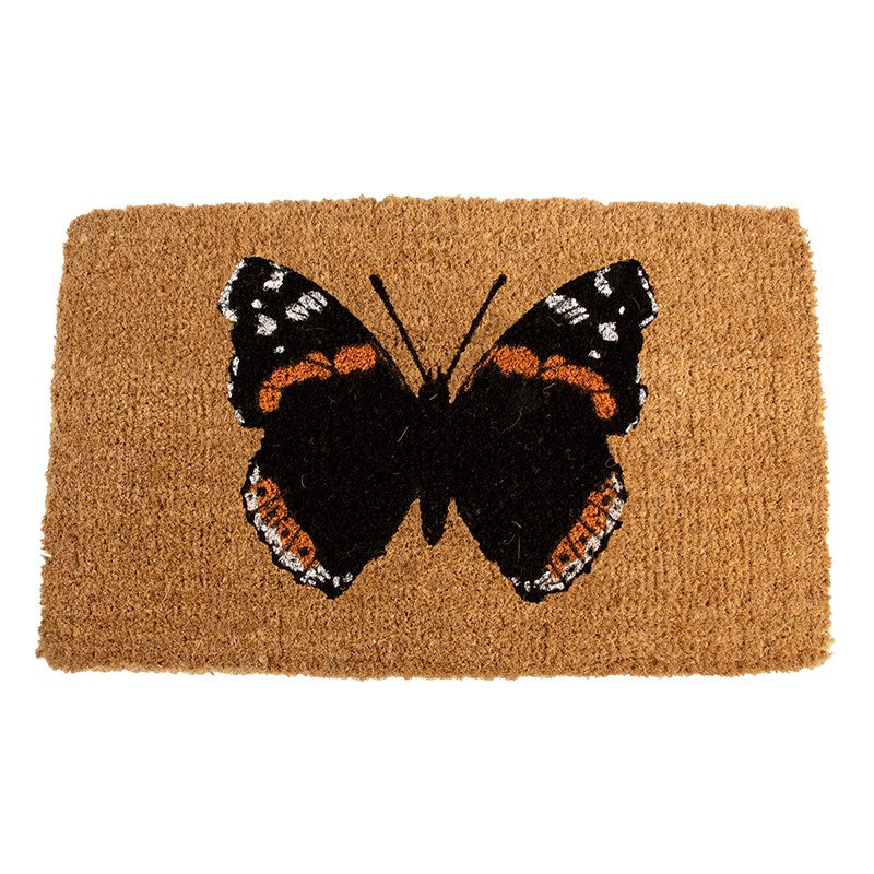 Coir Butterfly Doormat - 18" x 30"