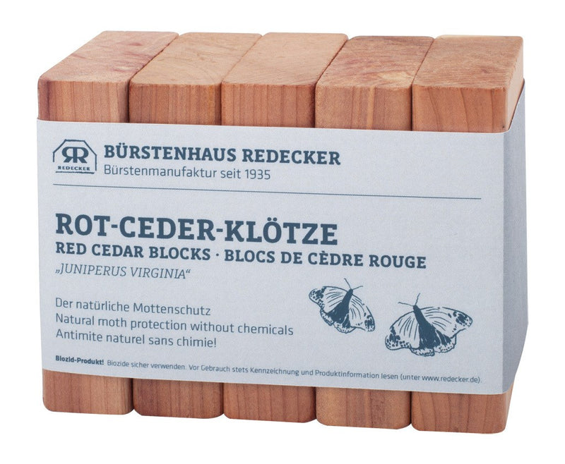 REDECKER Red Cedar Blocks - 5/PK