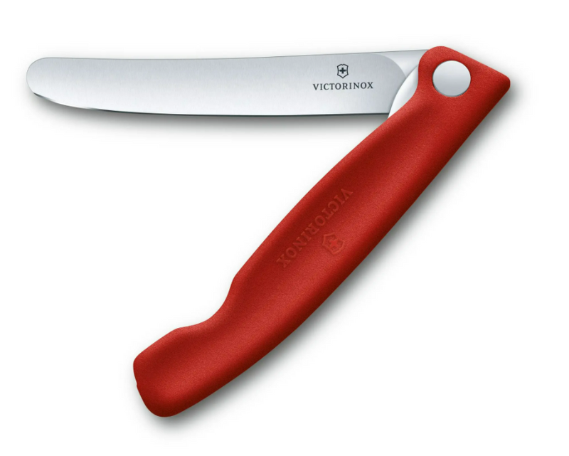 Foldable Paring Knife Red Swiss Classic - Assorted