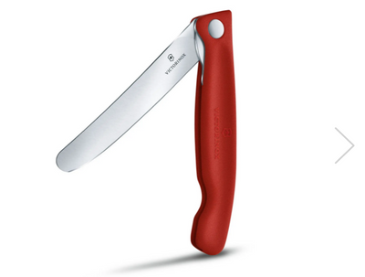 Foldable Paring Knife Red Swiss Classic - Assorted