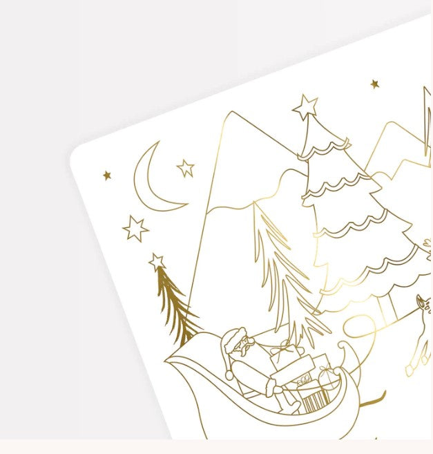 Meri Meri Christmas Colouring Placemat