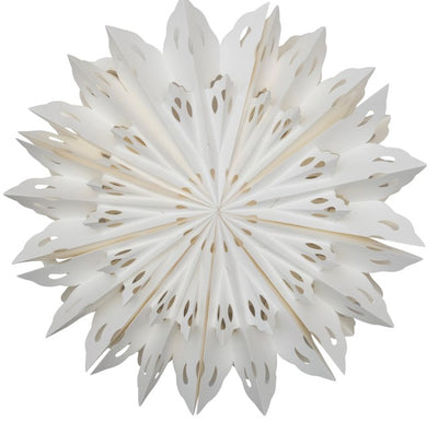 Paper Snowflake Ornament - White