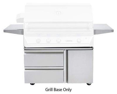 Twin Eagles 42" Grill Base w/2 Storage Drawers & 1 Door