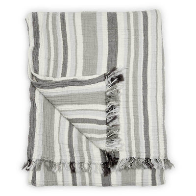 Throw - Crinkle Striped