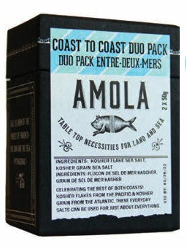 AMOLA Natural Sea Salts & Flavours