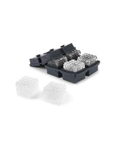 W&P Crystal Cocktail Ice Tray - Charcoal