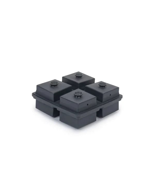 W&P Crystal Cocktail Ice Tray - Charcoal