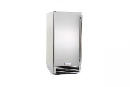 Blaze 50 lb 15" Outdoor Ice Maker with Gravity Drain