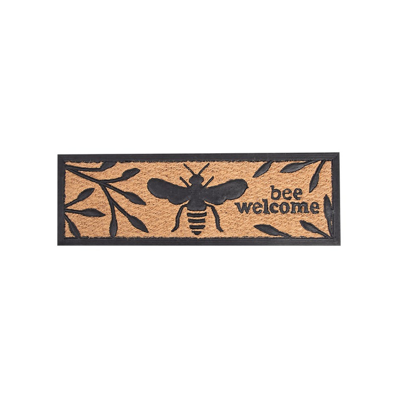 Bee Printed Rubber Doormat Balcony