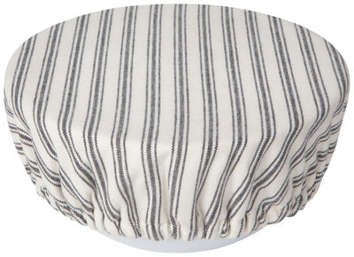 Ticking Stripe Bowl Covers - Set/2