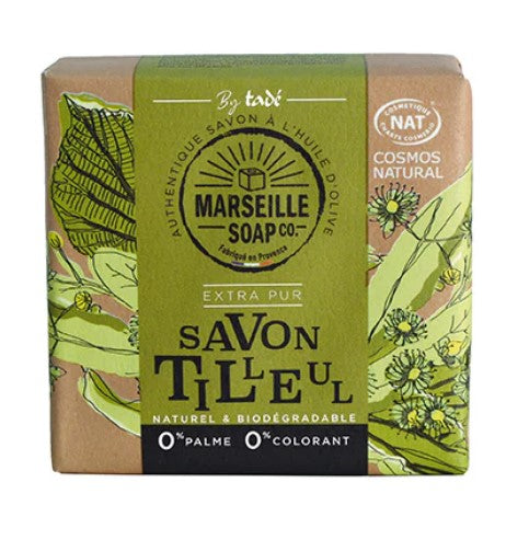 Marseille Natural Bar Soap Tilleul Extra Pure - 100g